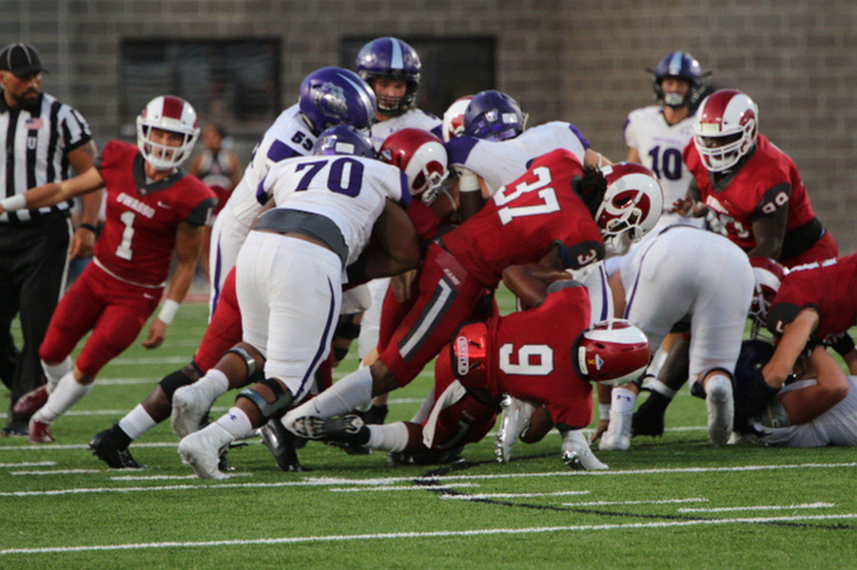 Owasso 51, Fayetteville, Ark. 19